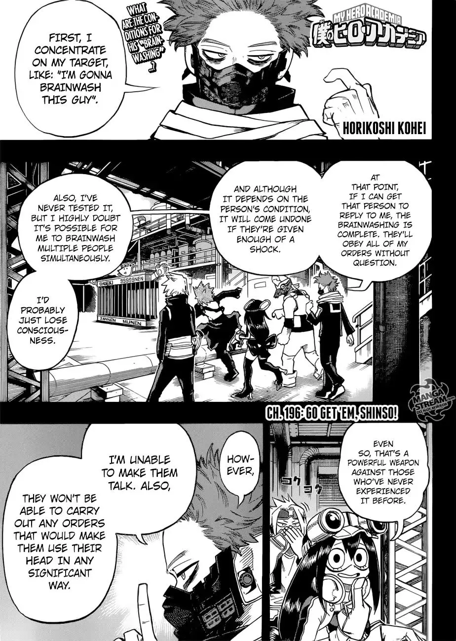 Boku No Hero Academia - 196 page 1