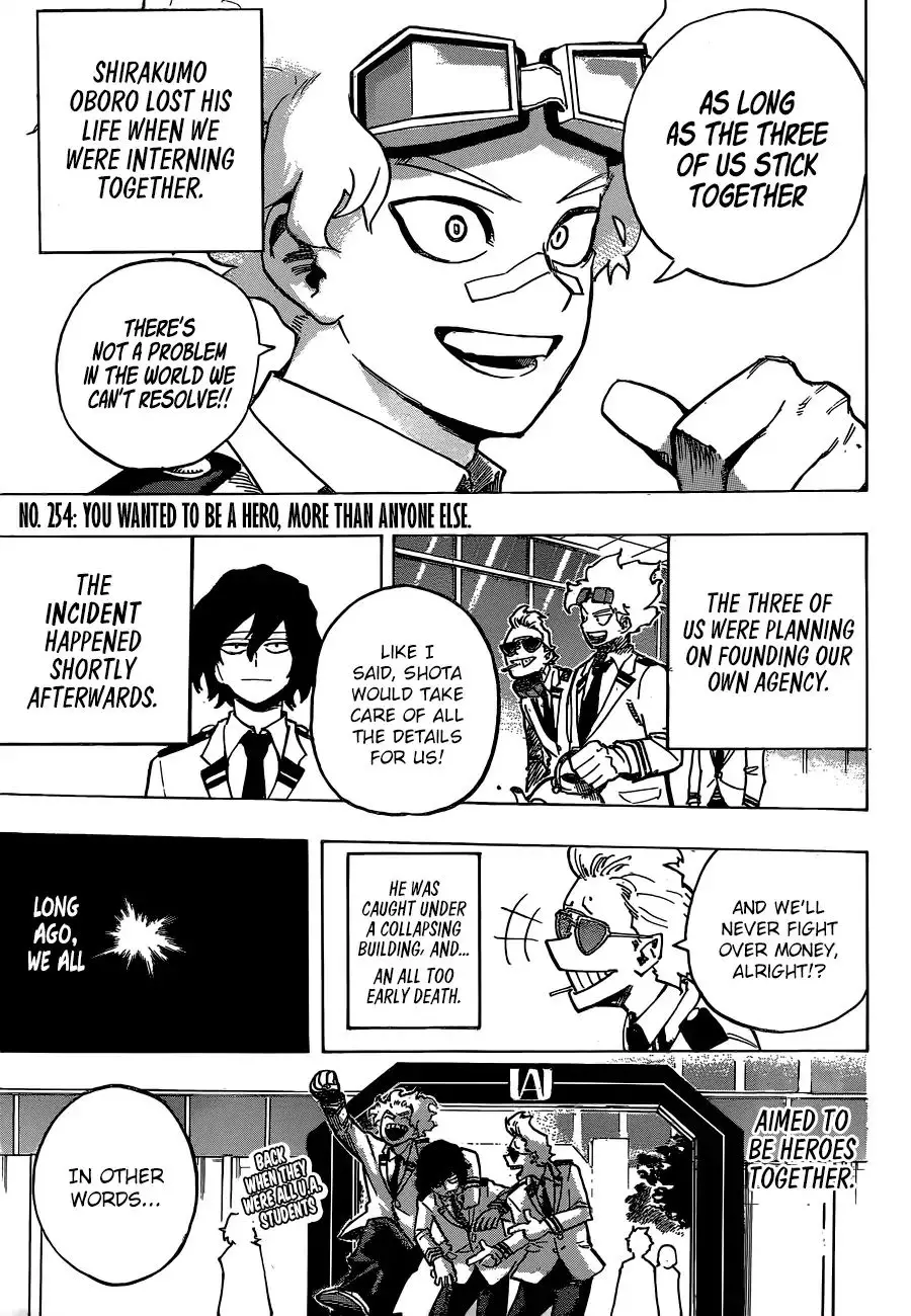 Boku No Hero Academia - 254 page 3