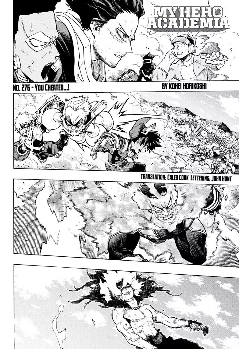 Boku No Hero Academia - 276 page 4