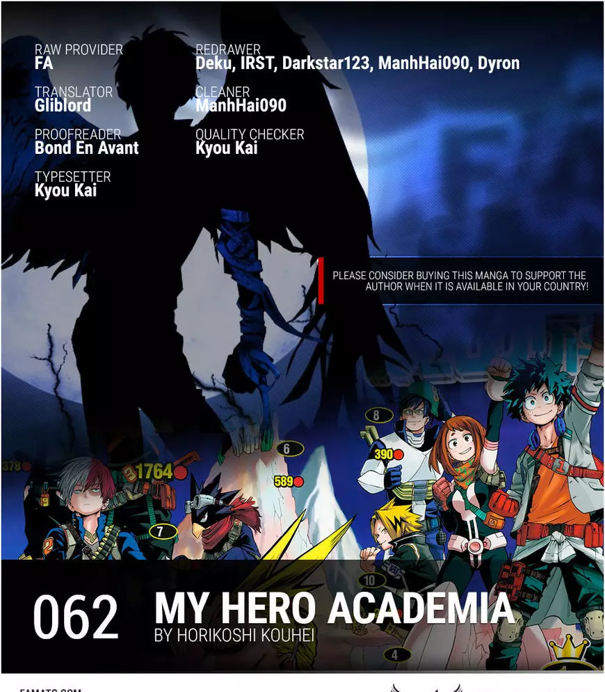 Boku No Hero Academia - 62 page 1