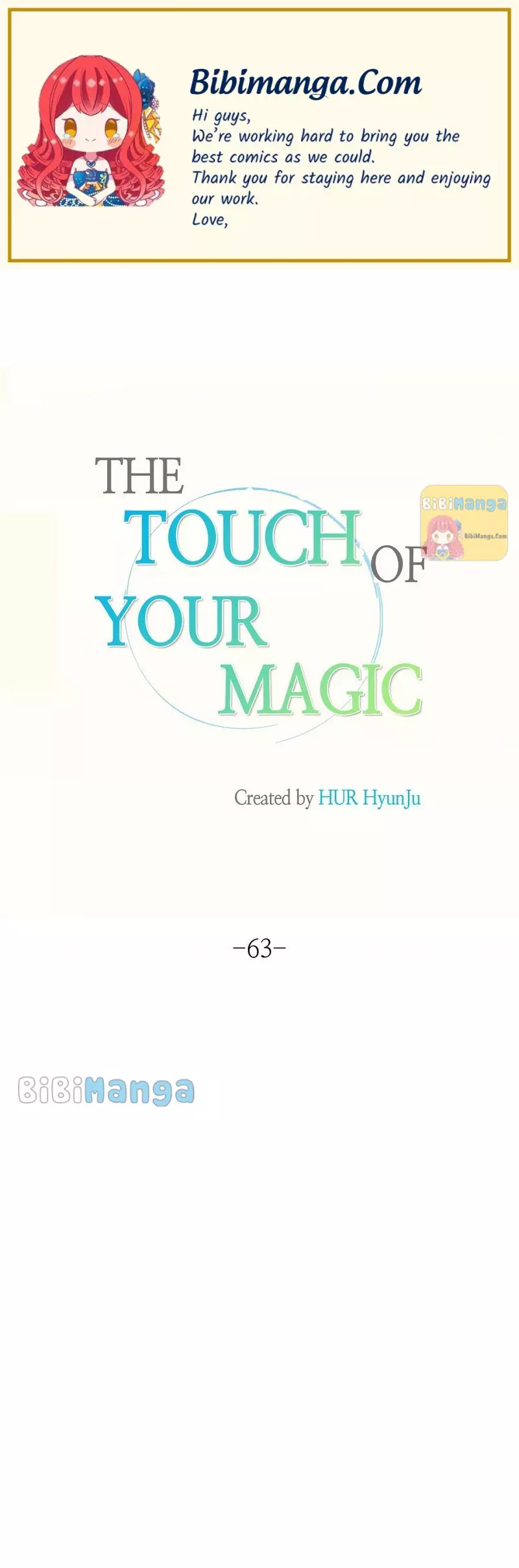 The Touch Of Your Magic - 63 page 1-b4869542
