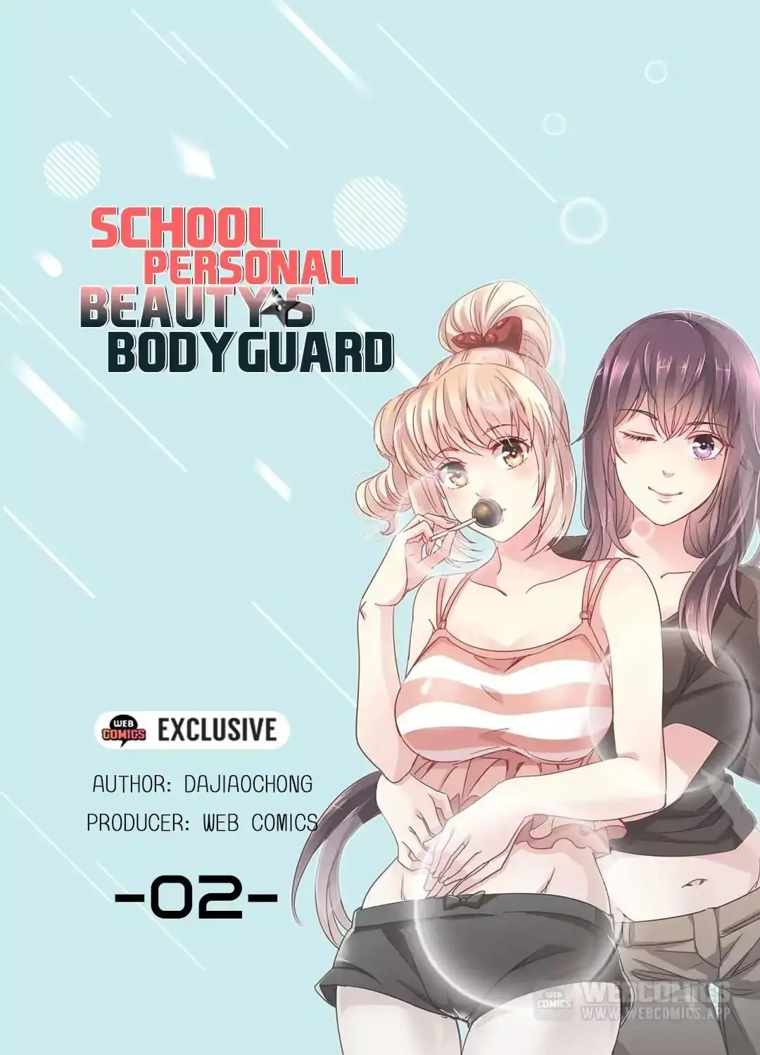 School Beauty's Personal Bodyguard - 2 page 1