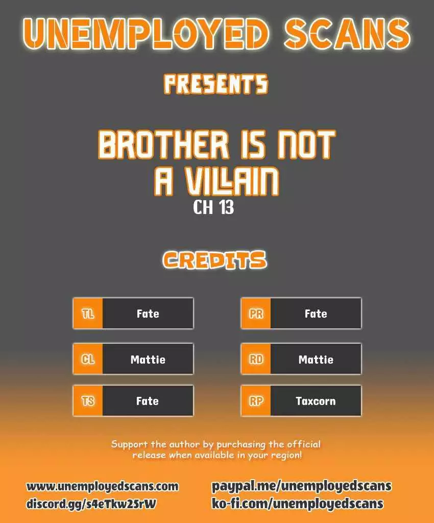 Brother Is Not The Villain - 13 page 0