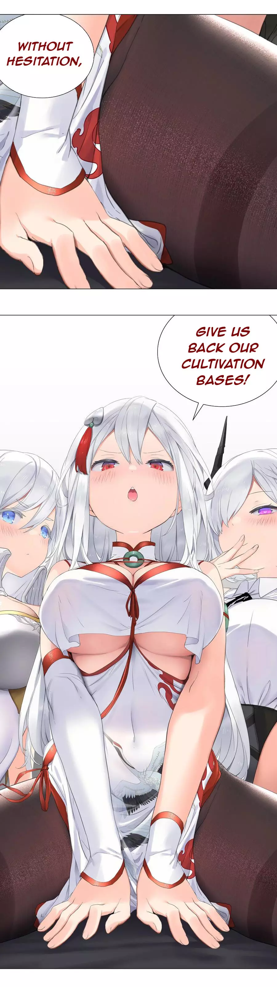 My Harem Grew So Large, I Was Forced To Ascend - 51 page 46-d9f0dc99