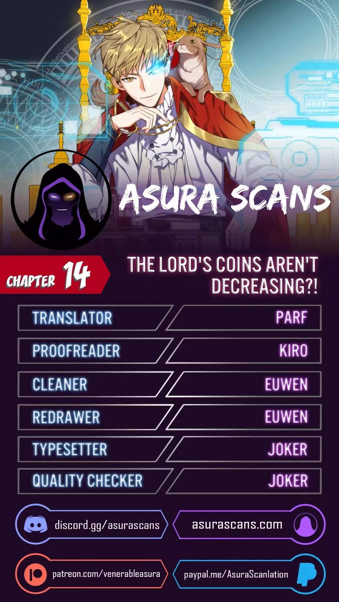 The Lord's Coins Aren't Decreasing?! - 14 page 1