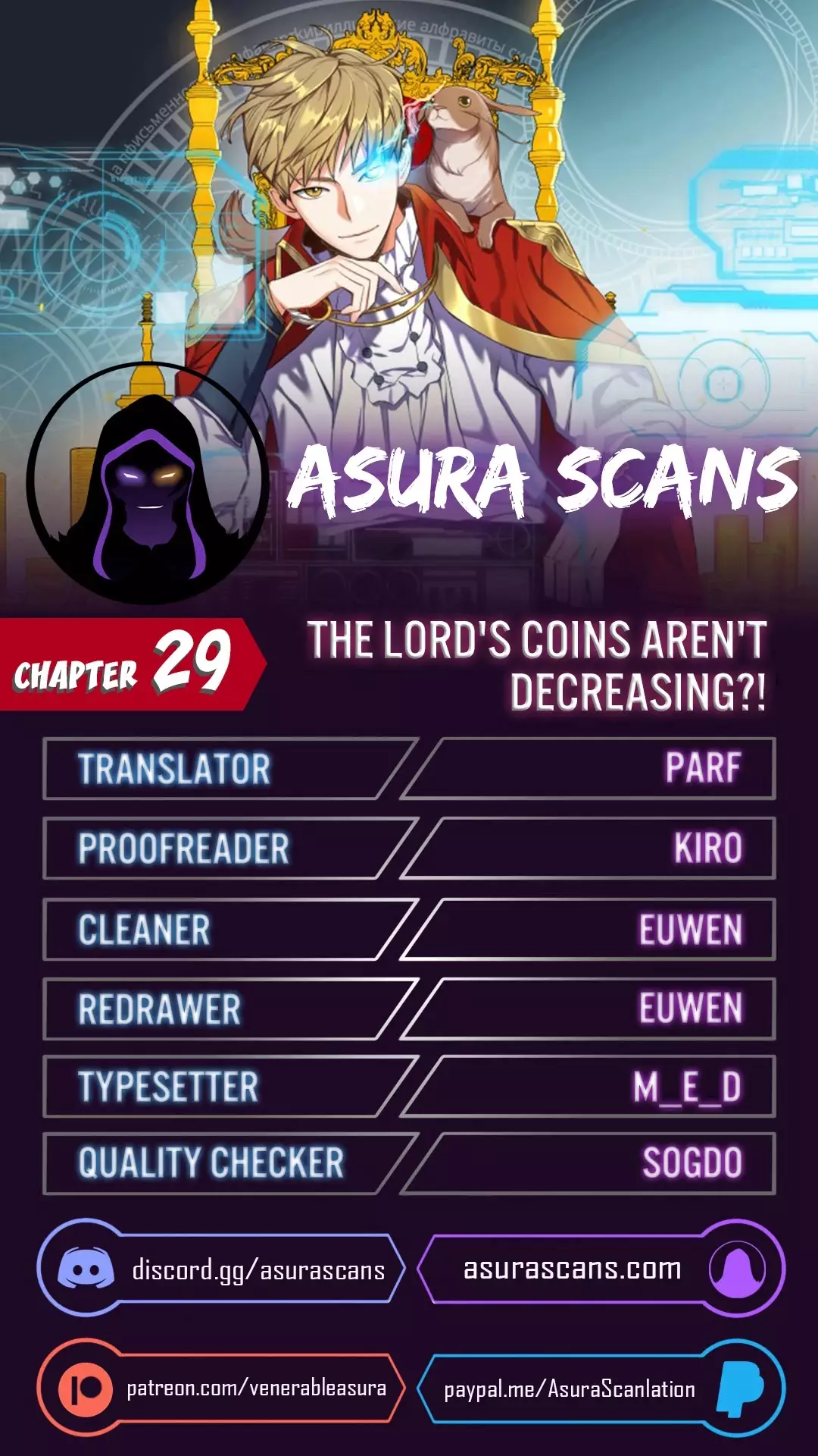 The Lord's Coins Aren't Decreasing?! - 29 page 1