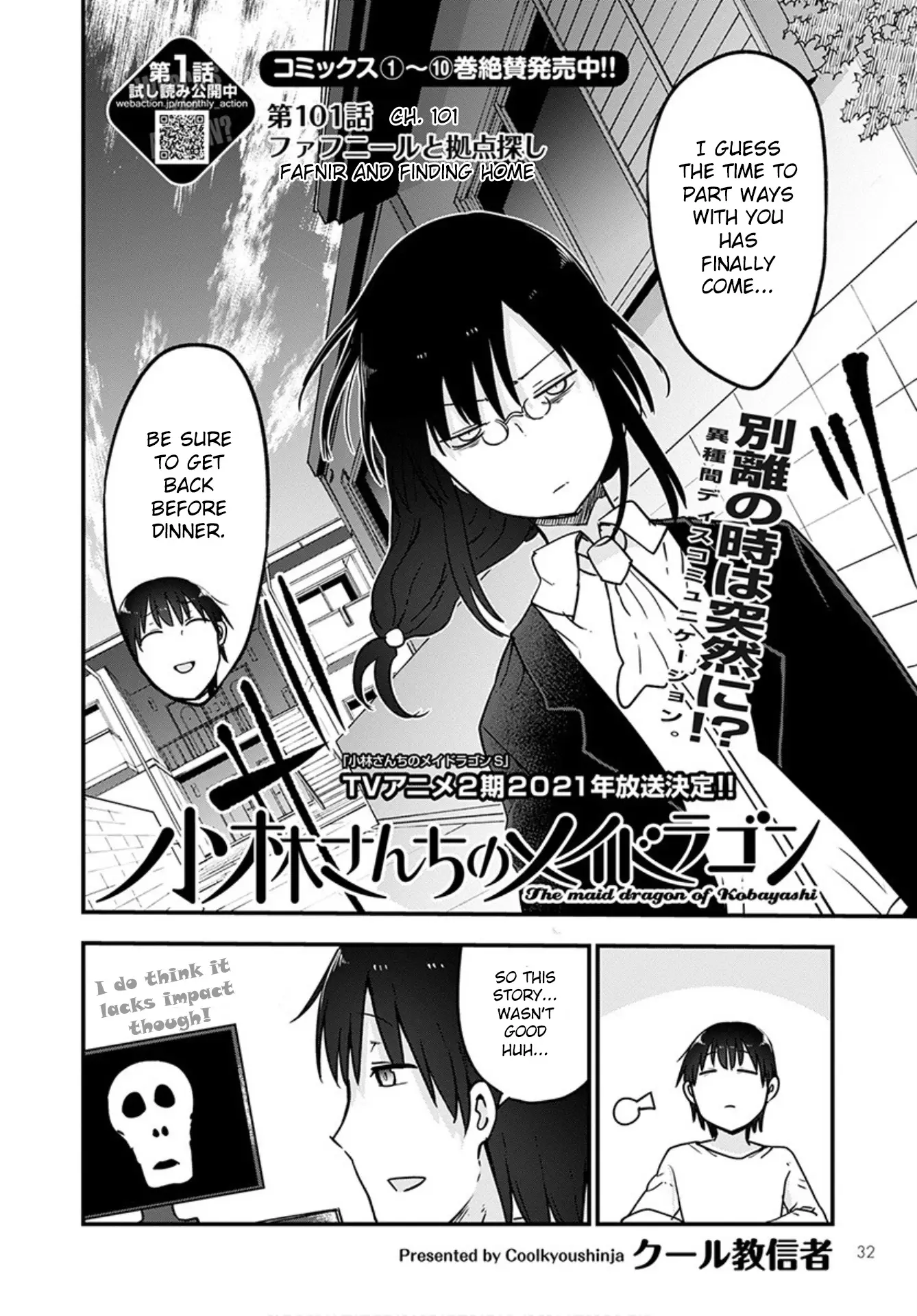 Kobayashi-San Chi No Maid Dragon - 101 page 2