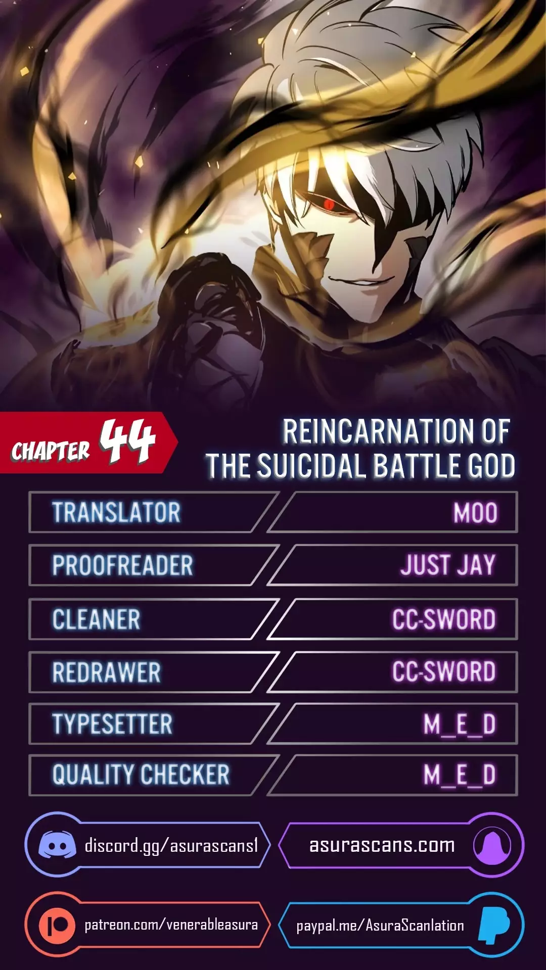 Reincarnation Of The Suicidal Battle God - 44 page 1-d09a94f3