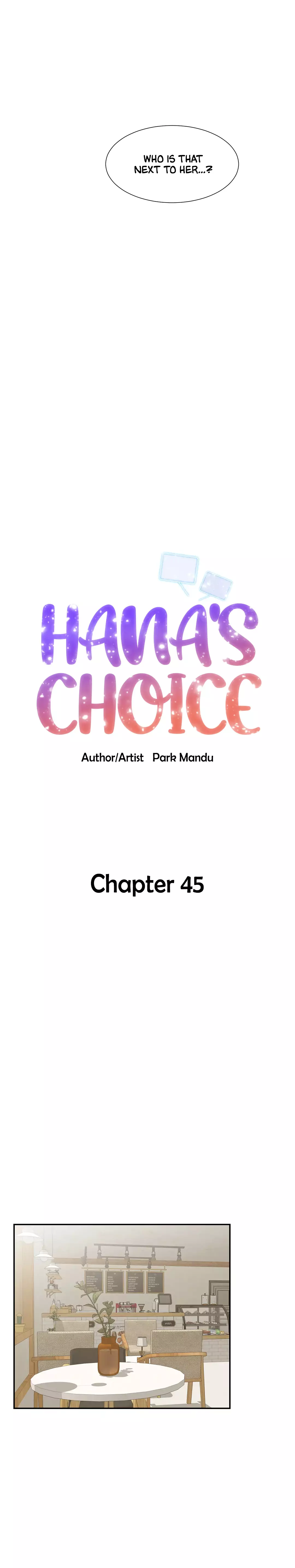 Hana’S Choice - 45 page 3-95b9baa9