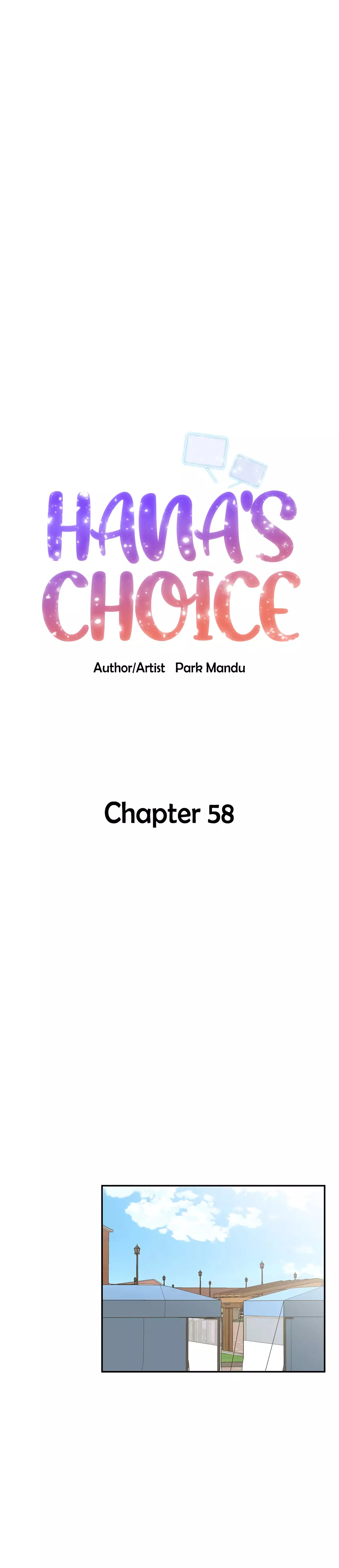 Hana’S Choice - 58 page 6-19aff1c0