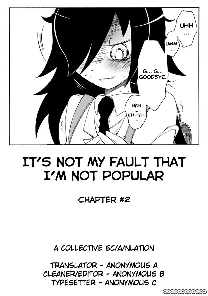 It's Not My Fault That I'm Not Popular! - 2 page 17