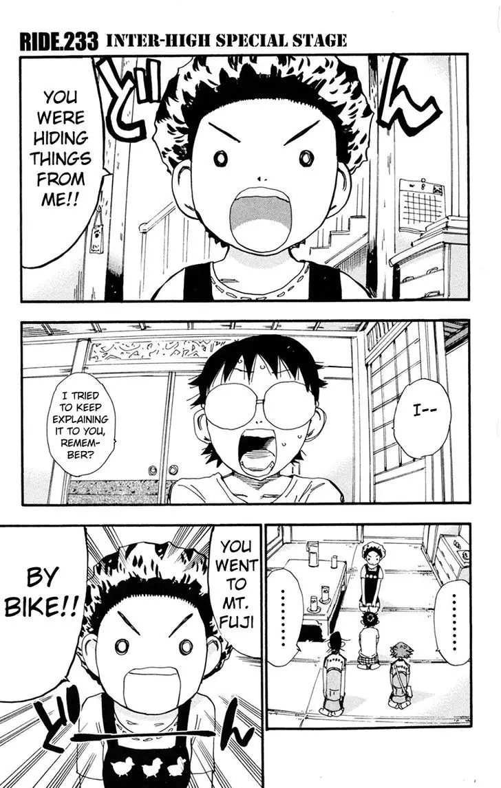 Yowamushi Pedal - 233 page 1