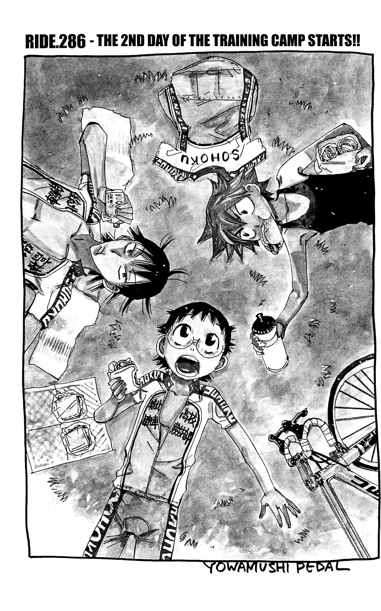 Yowamushi Pedal - 286 page 1