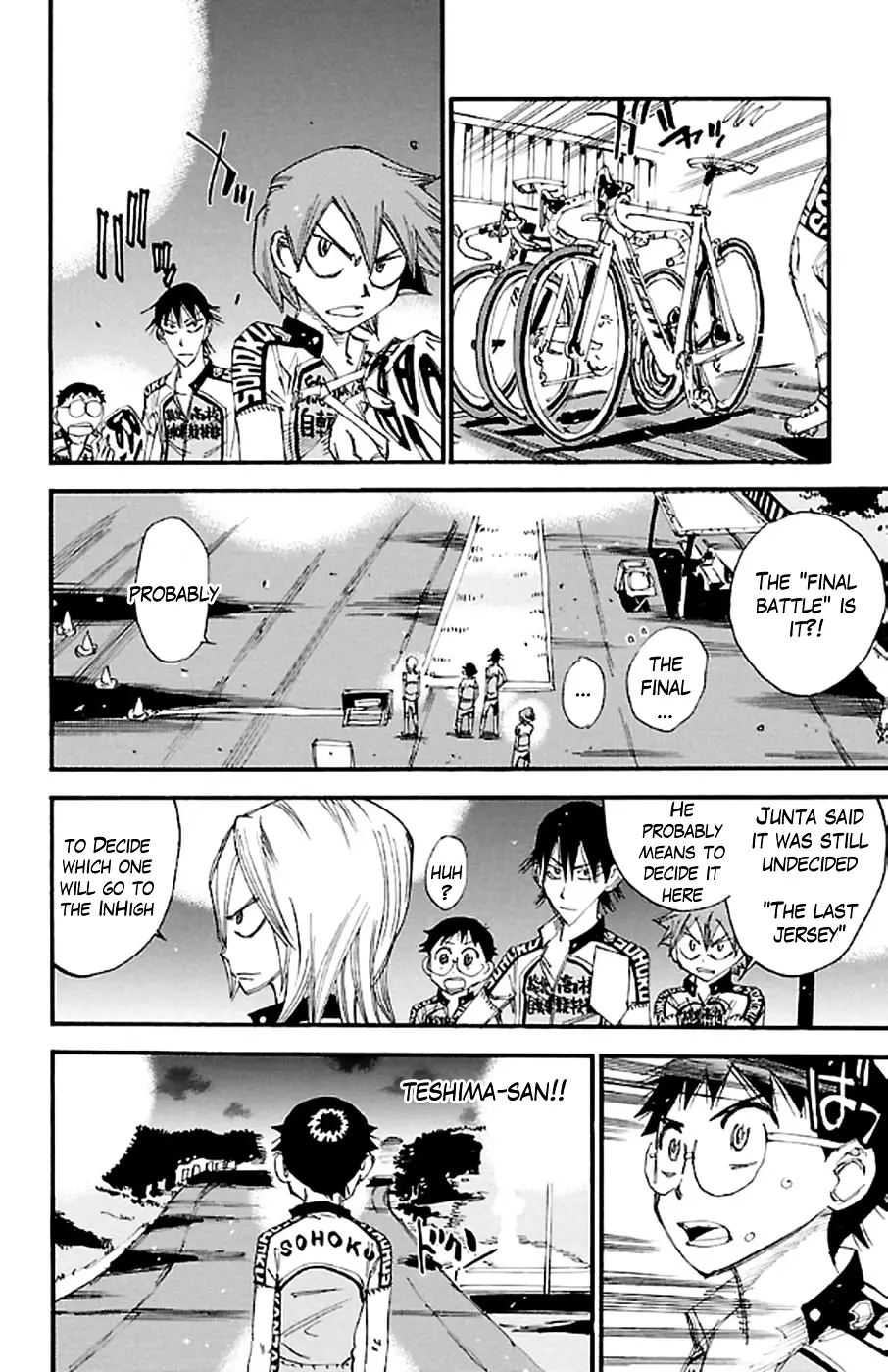 Yowamushi Pedal - 288 page 9