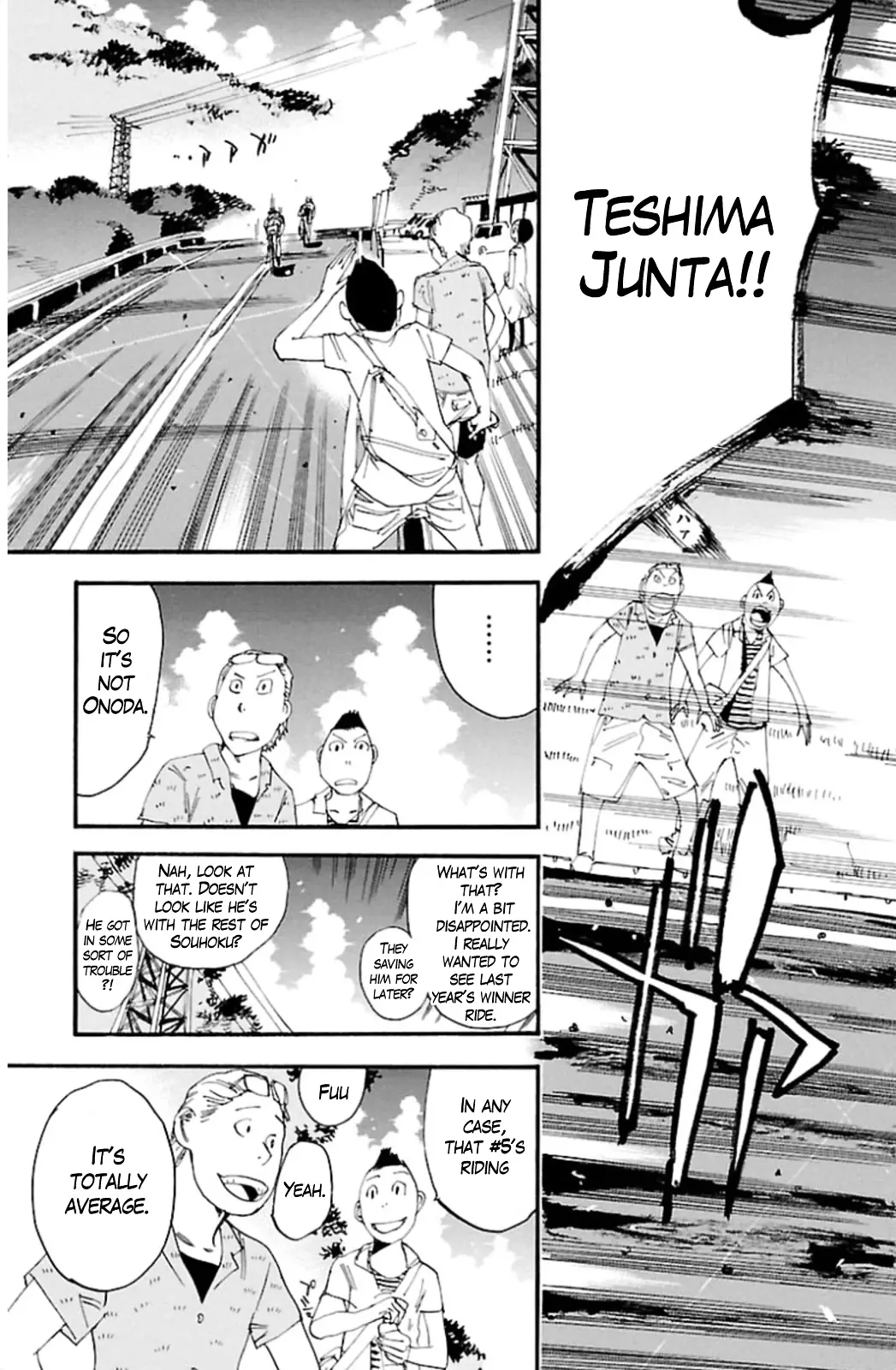 Yowamushi Pedal - 318 page 3