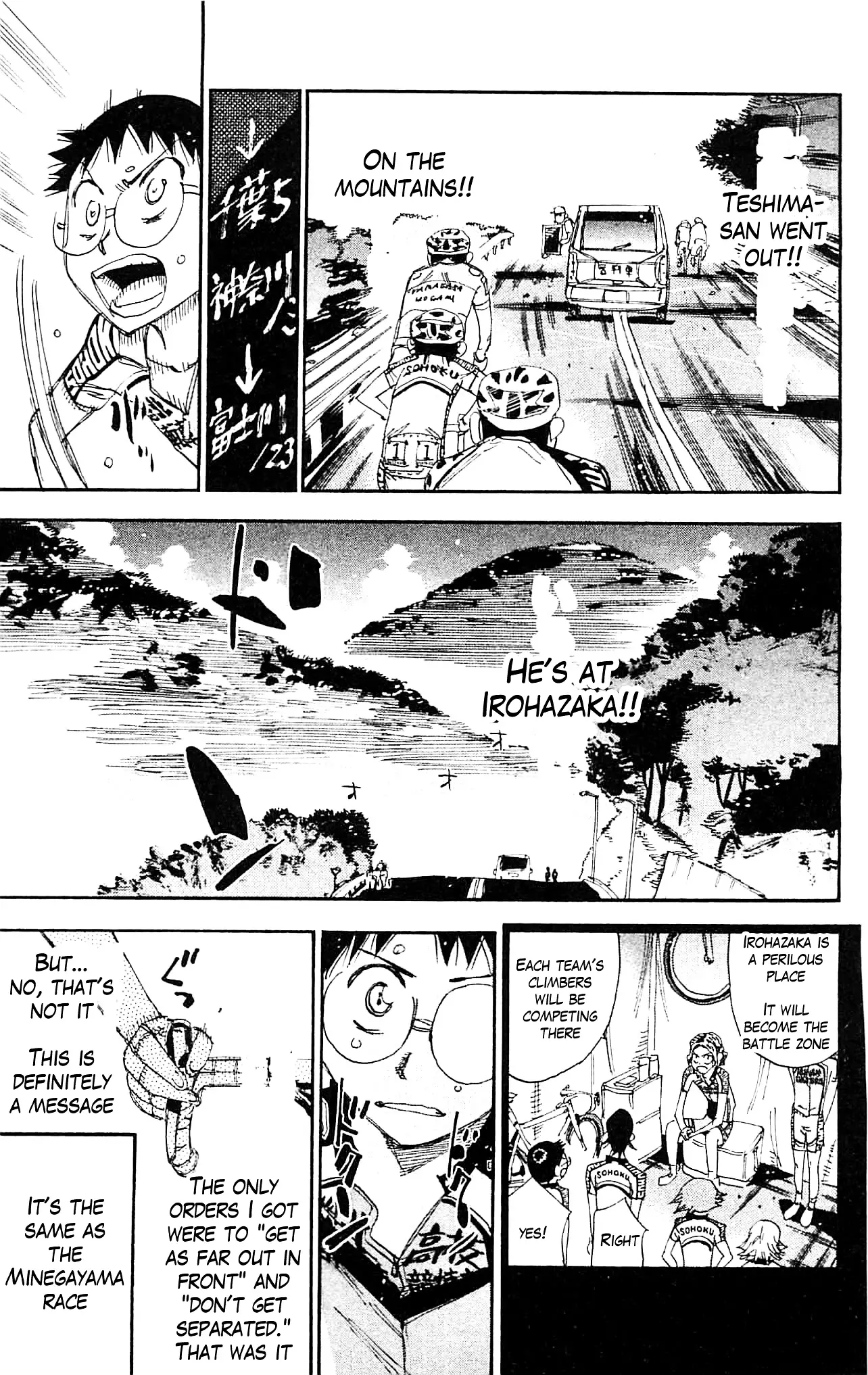Yowamushi Pedal - 321 page 10
