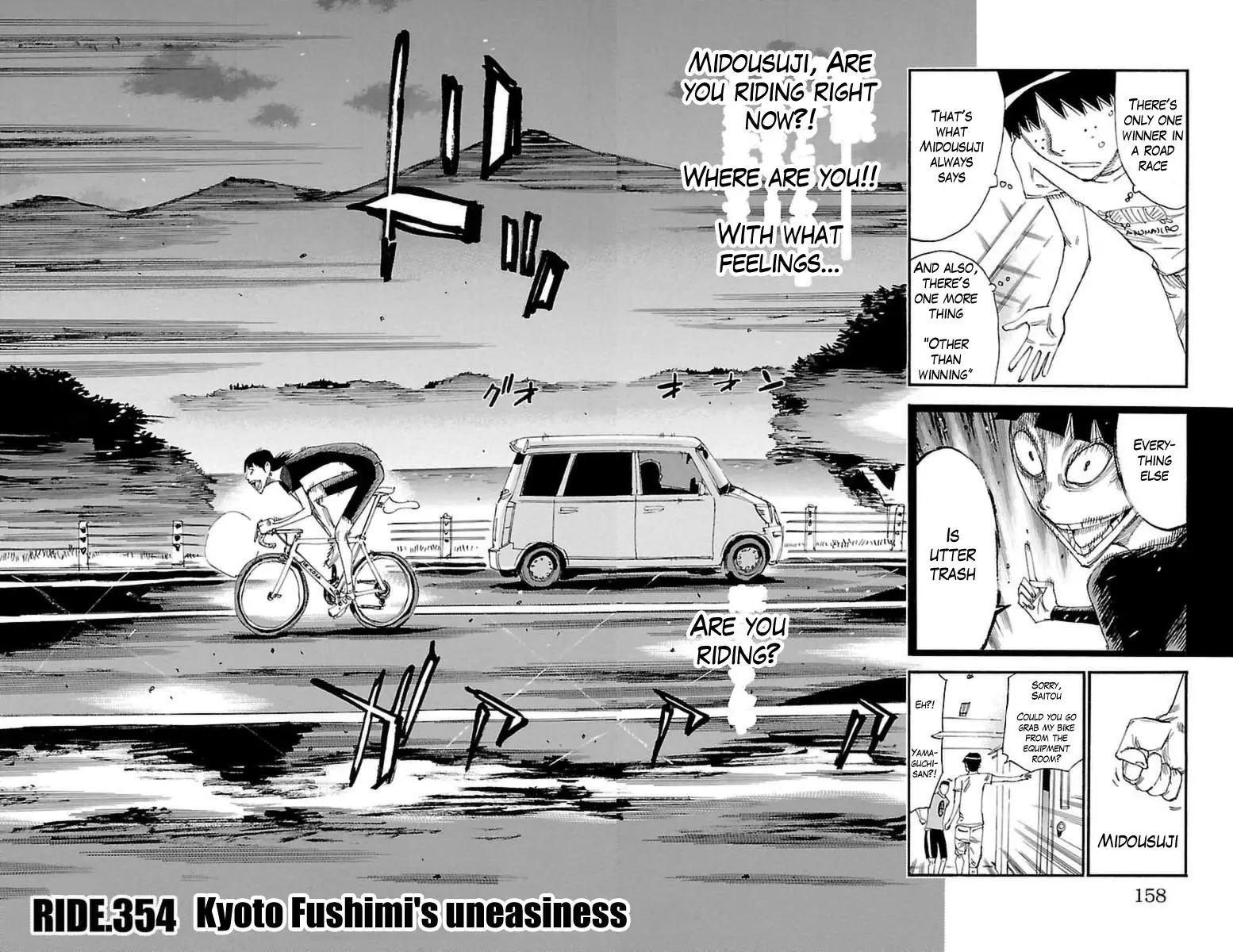 Yowamushi Pedal - 354 page 4