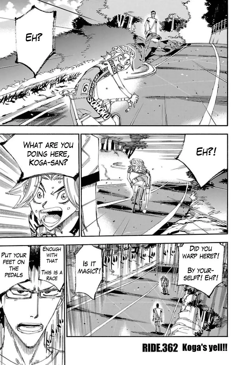 Yowamushi Pedal - 362 page 1