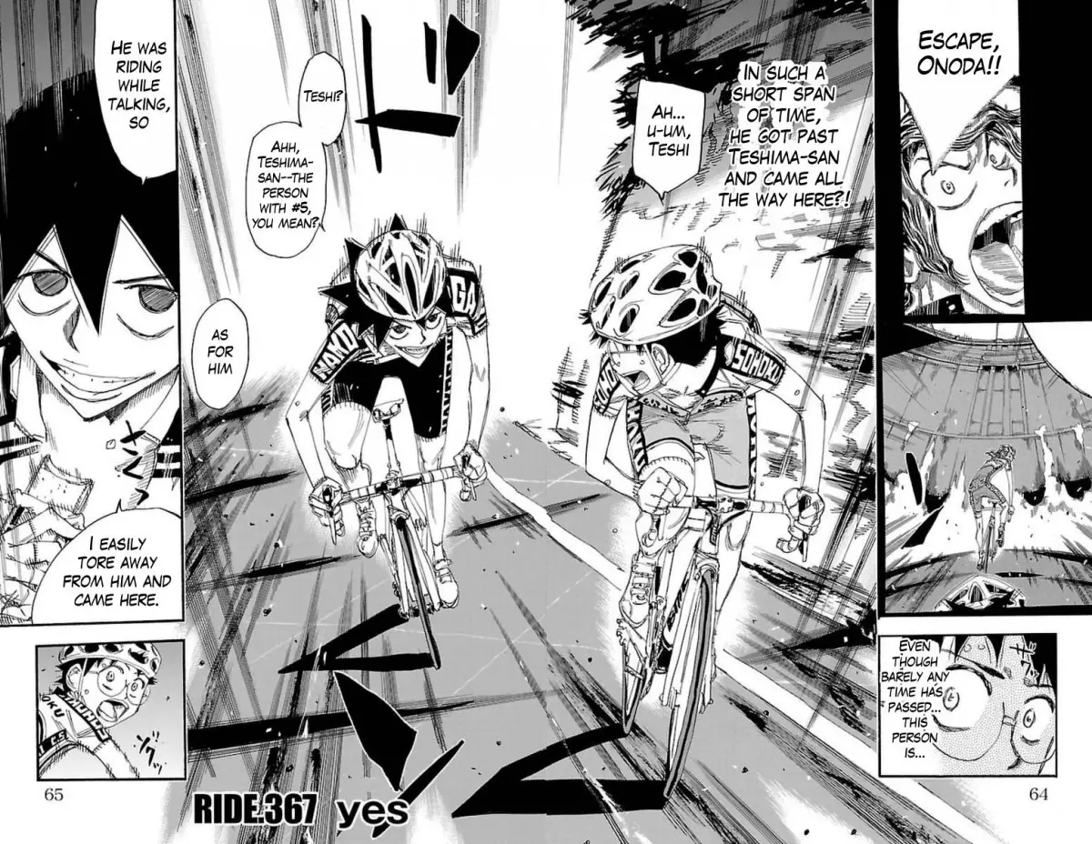 Yowamushi Pedal - 367 page 2