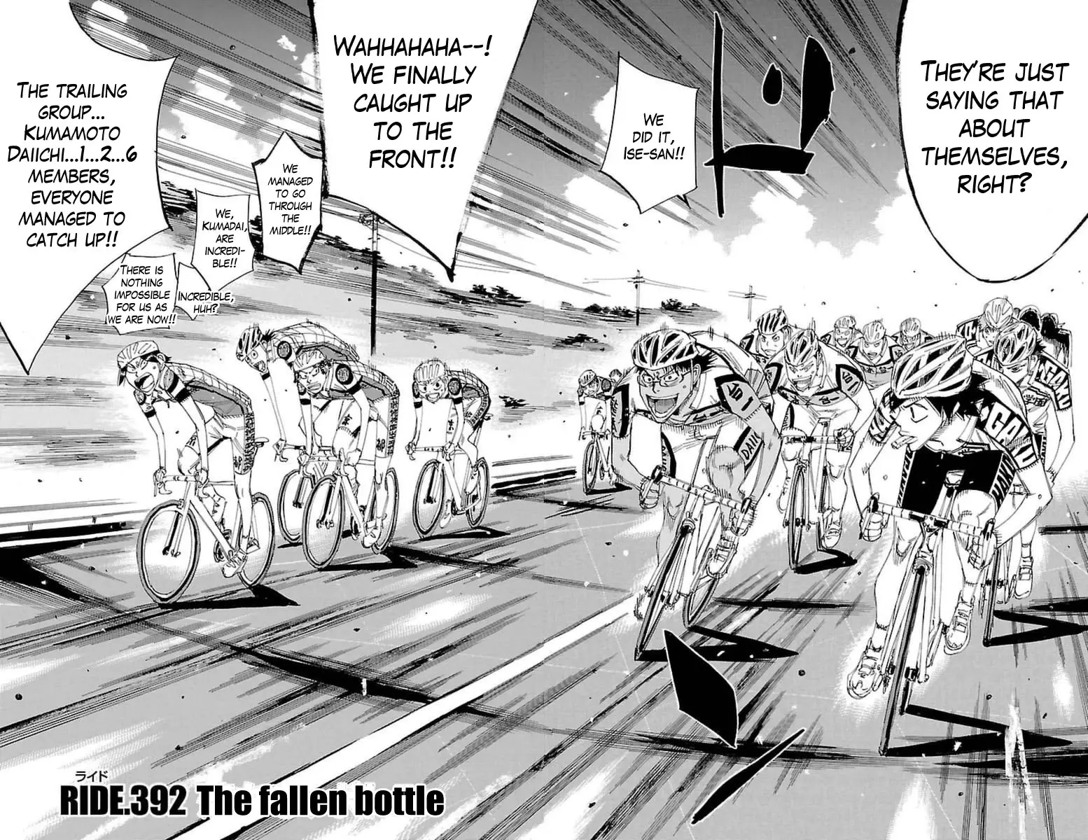Yowamushi Pedal - 392 page 6