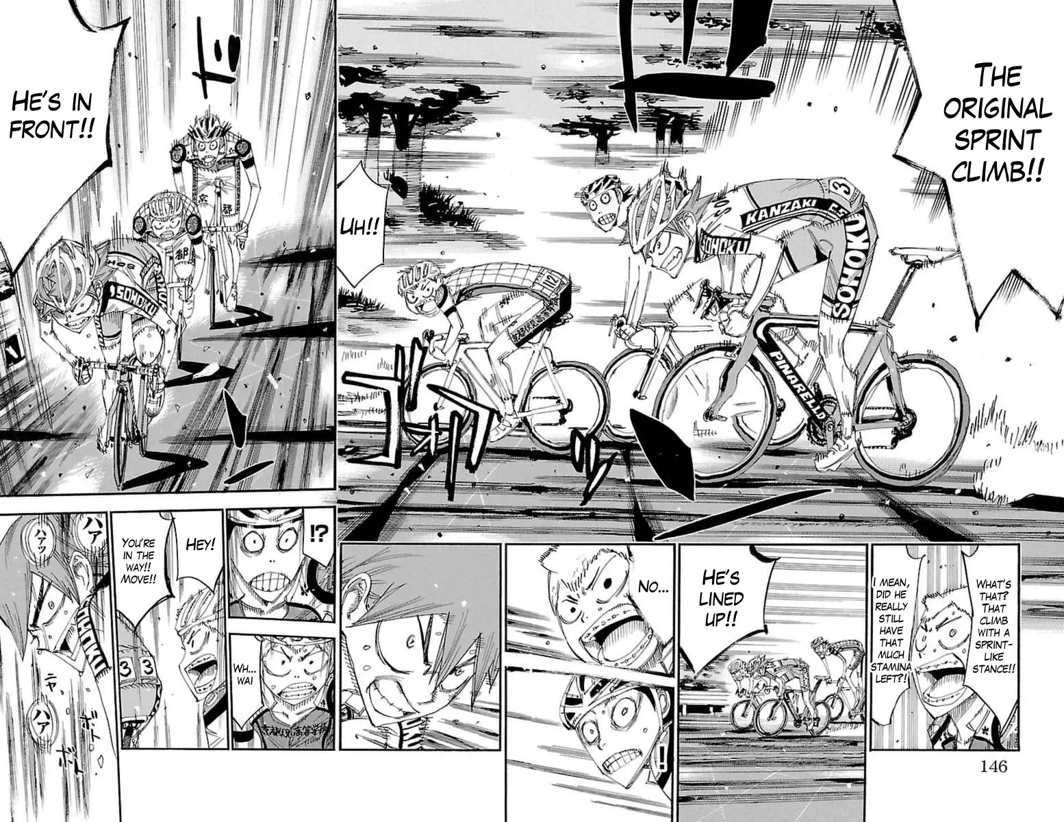 Yowamushi Pedal - 396 page 13
