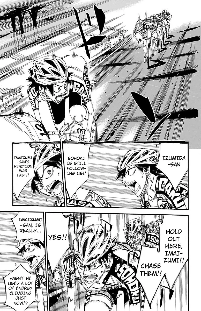 Yowamushi Pedal - 462 page 13-553af072