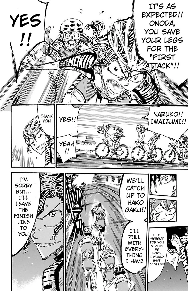 Yowamushi Pedal - 466 page 18-7968b412