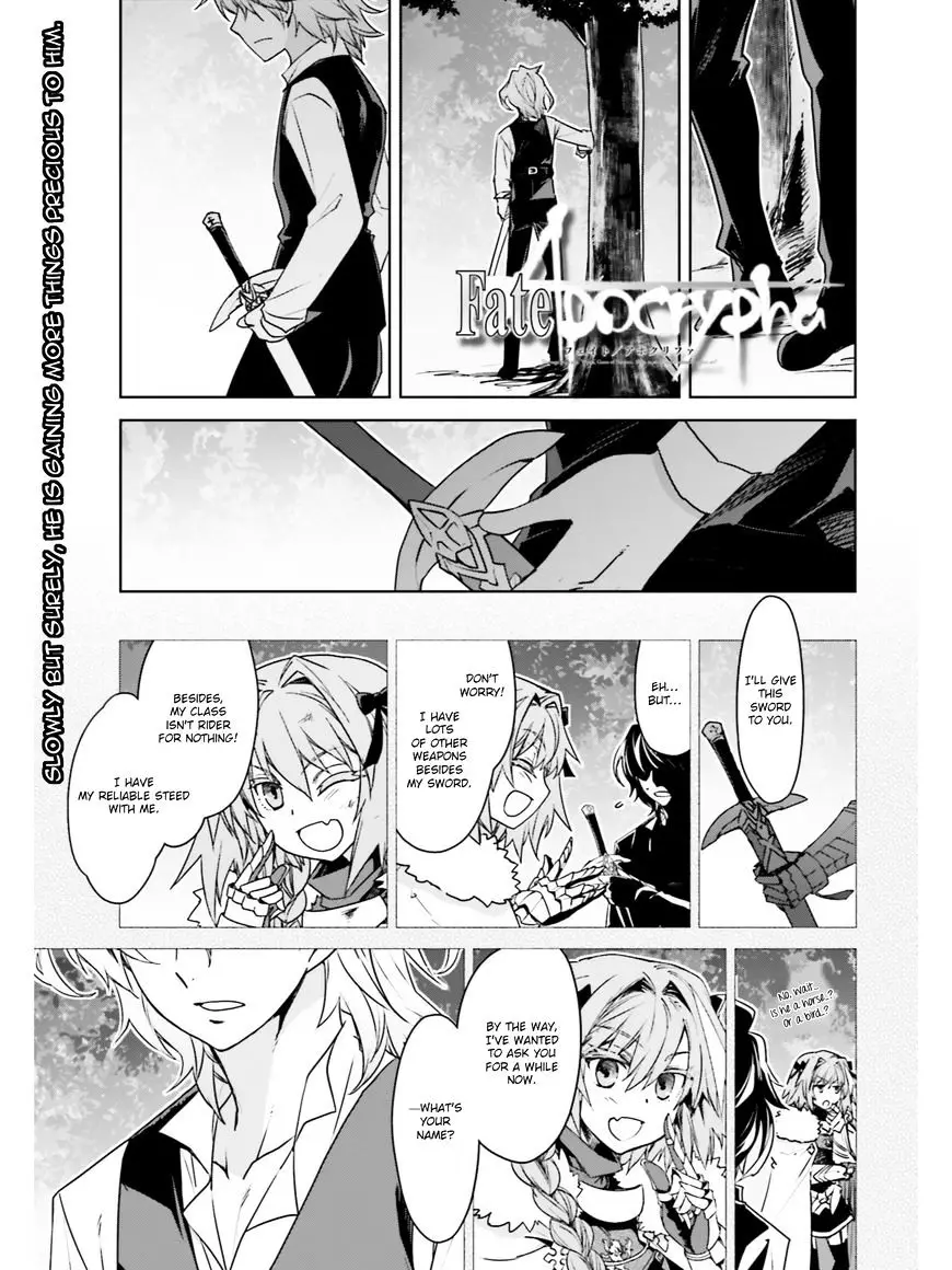 Fate/apocrypha - 16 page 1