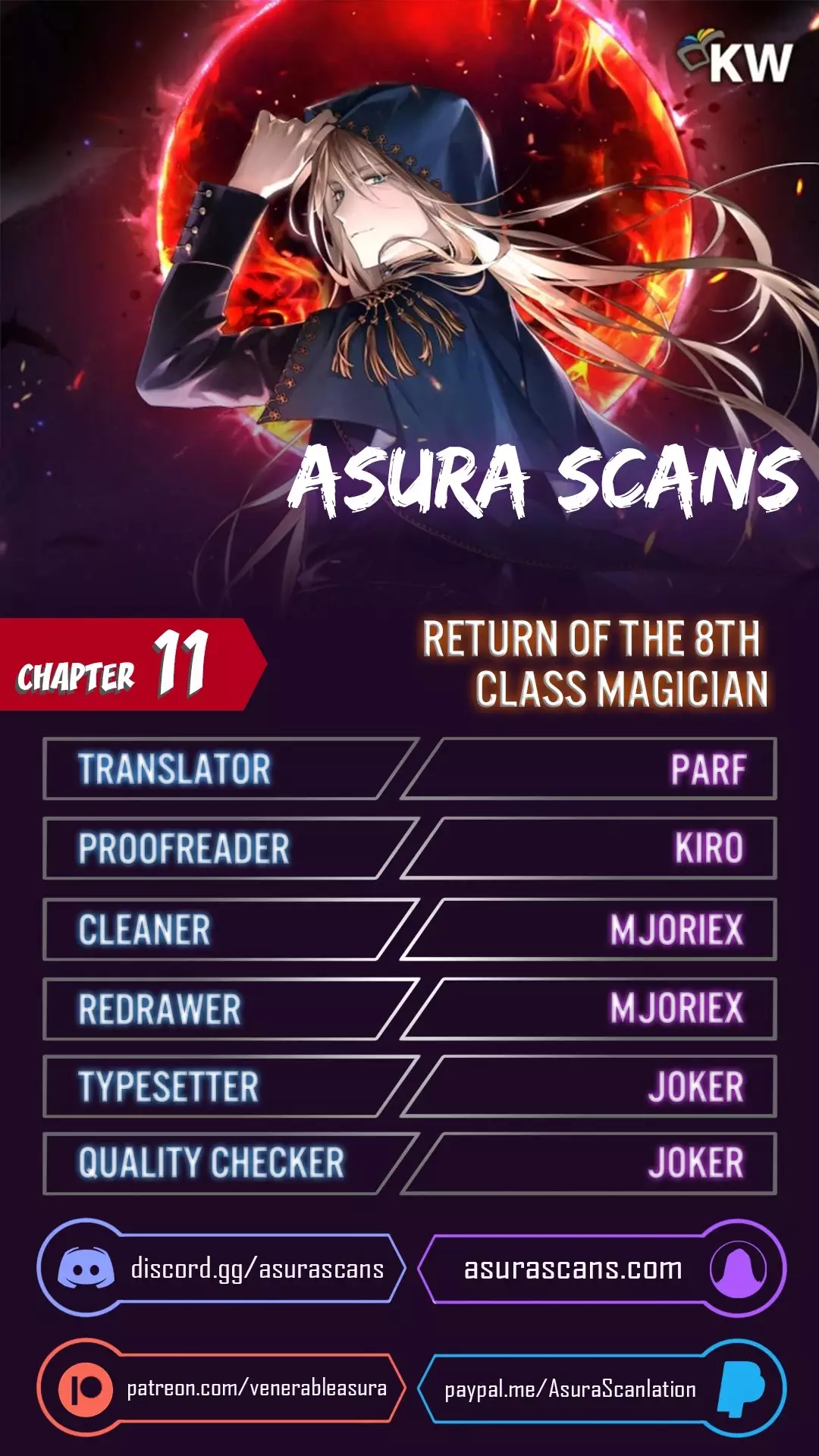 Return Of The 8Th Class Magician - 11 page 1