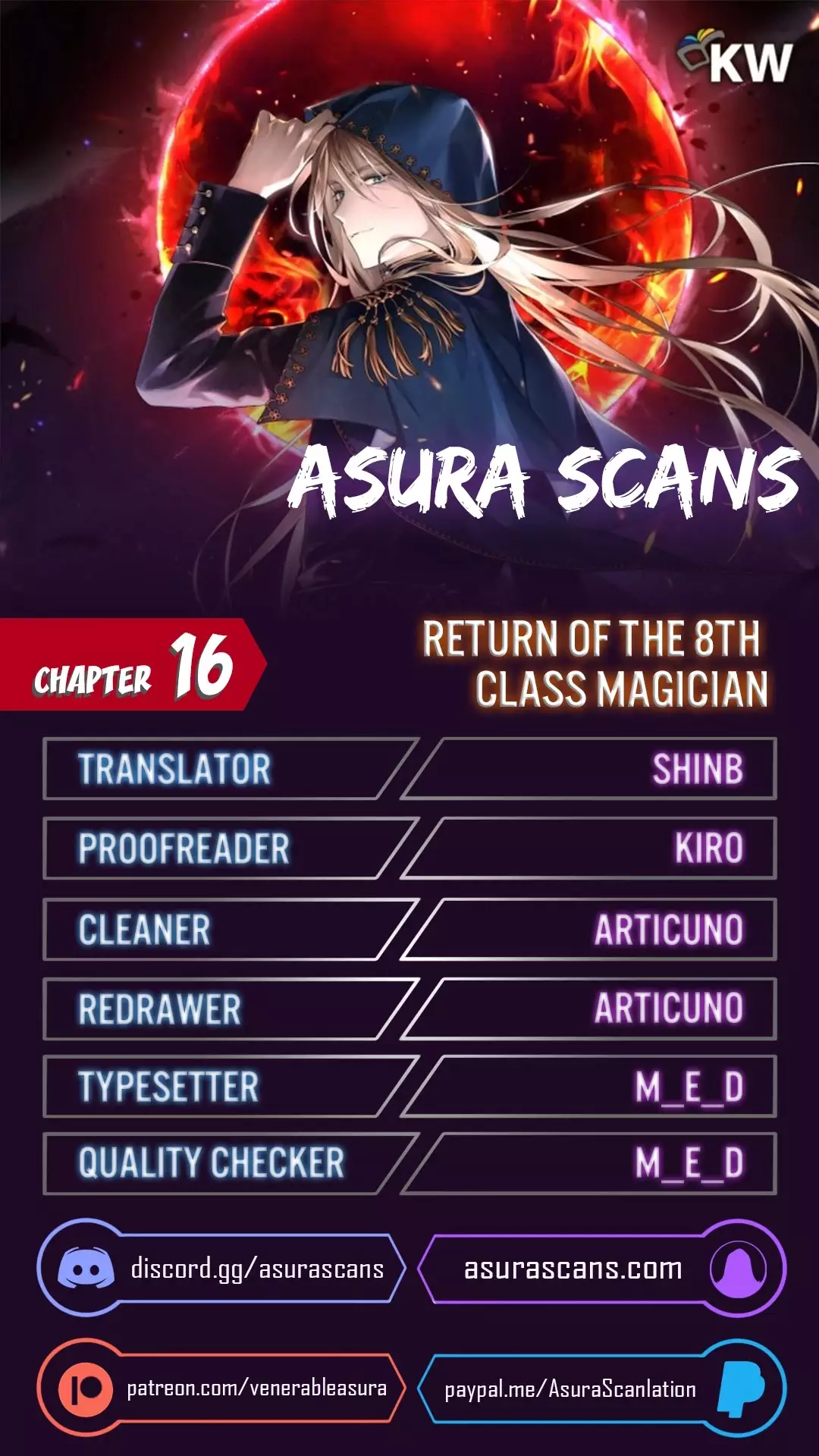 Return Of The 8Th Class Magician - 16 page 1