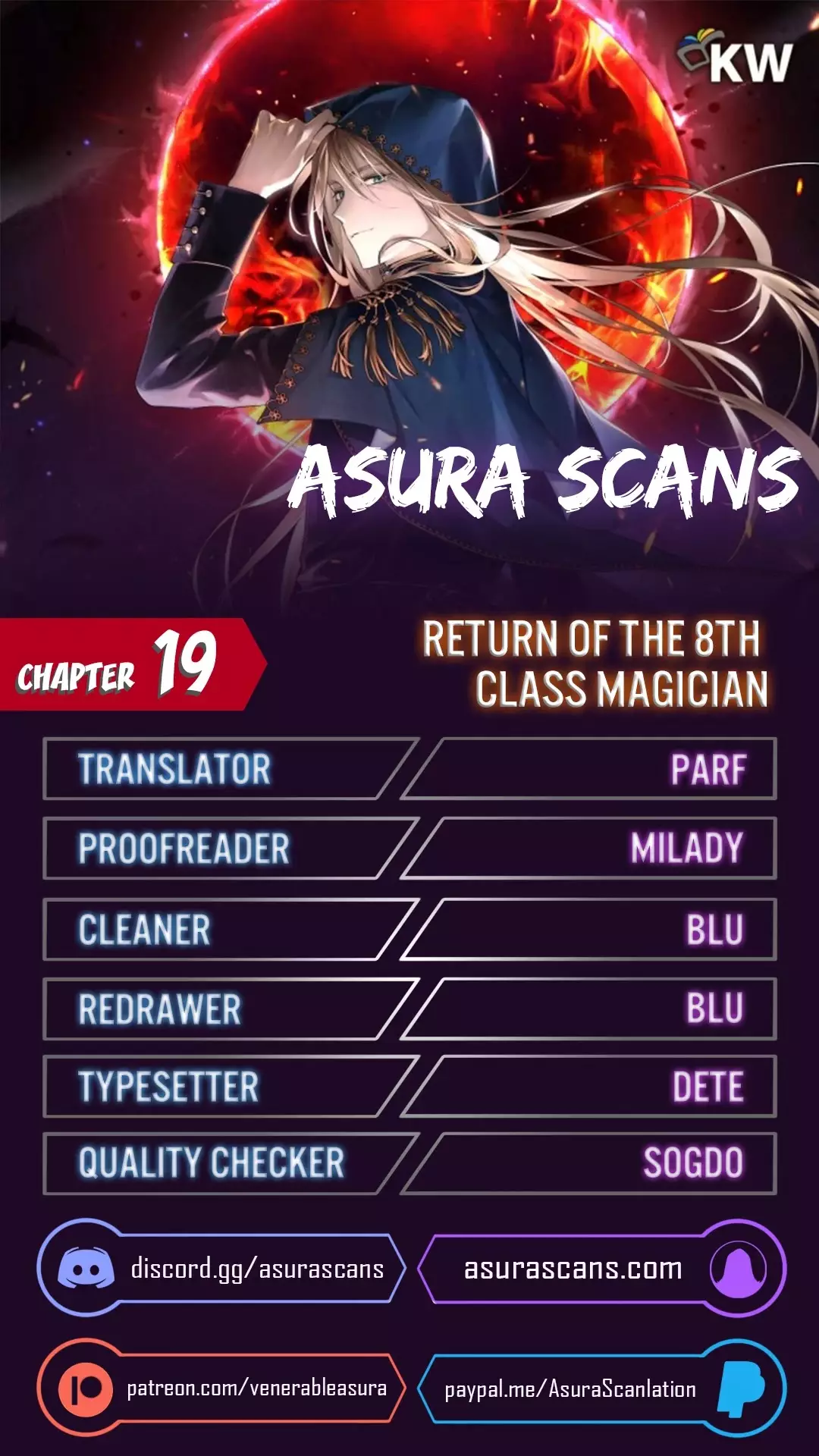 Return Of The 8Th Class Magician - 19 page 1