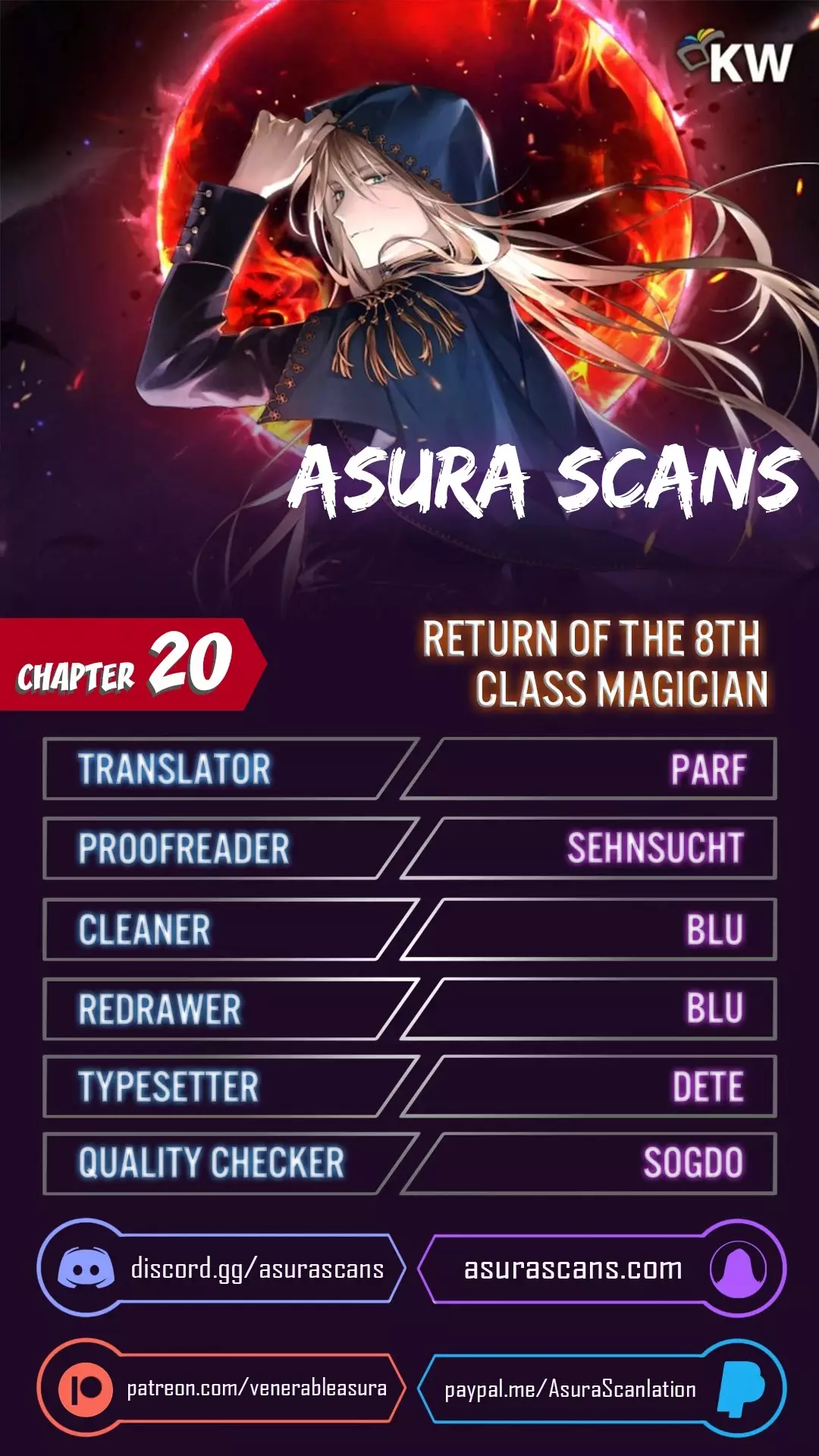 Return Of The 8Th Class Magician - 20 page 1