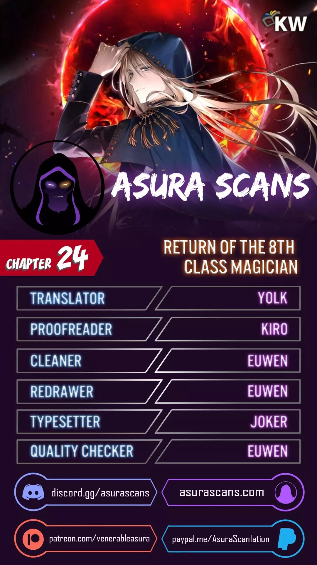 Return Of The 8Th Class Magician - 24 page 1