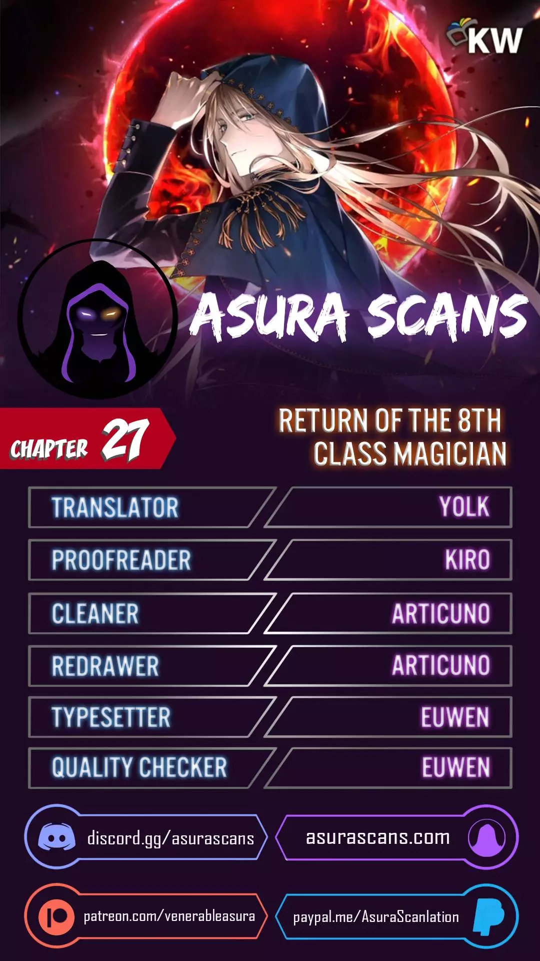 Return Of The 8Th Class Magician - 27 page 1