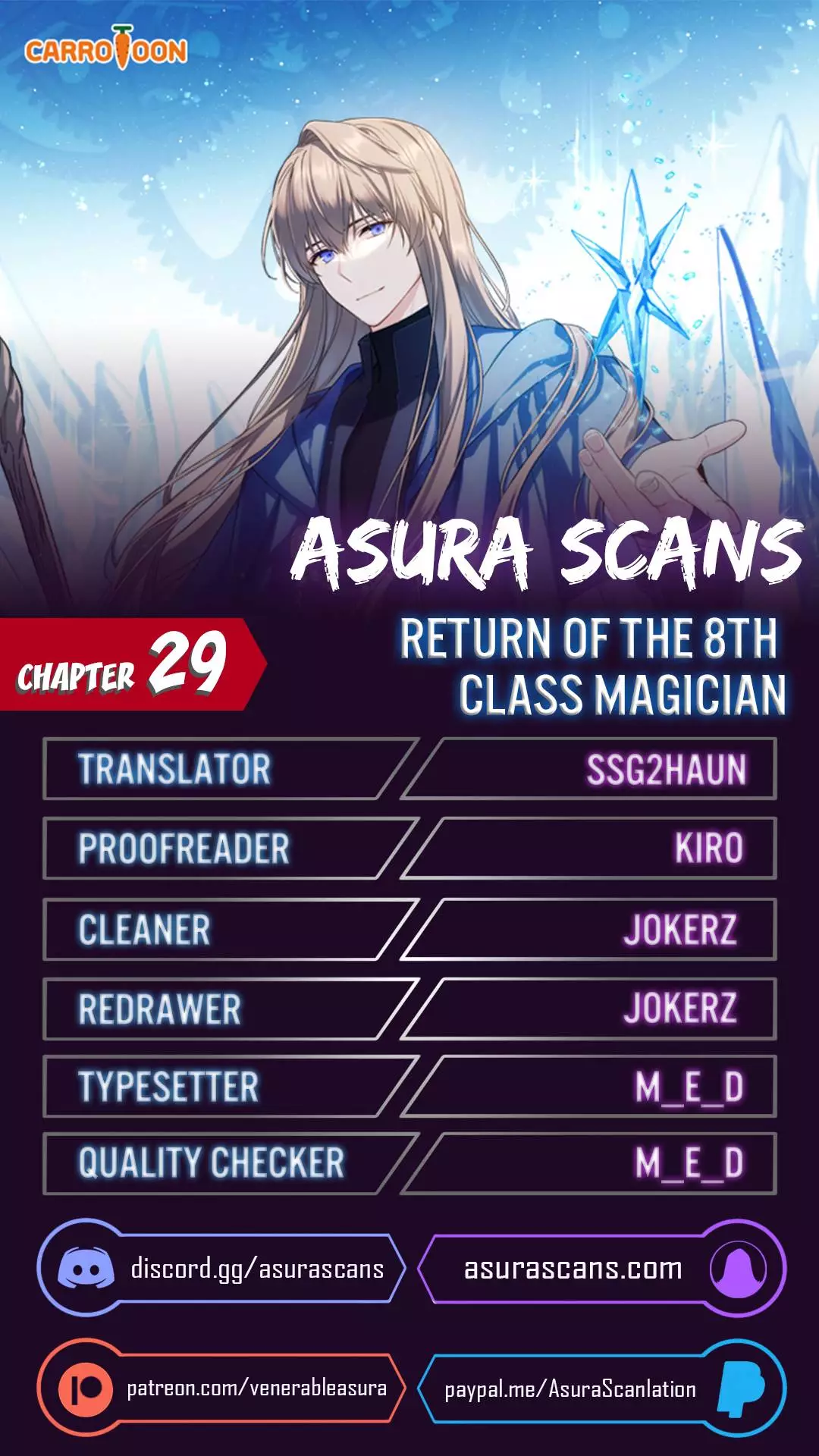 Return Of The 8Th Class Magician - 29 page 1