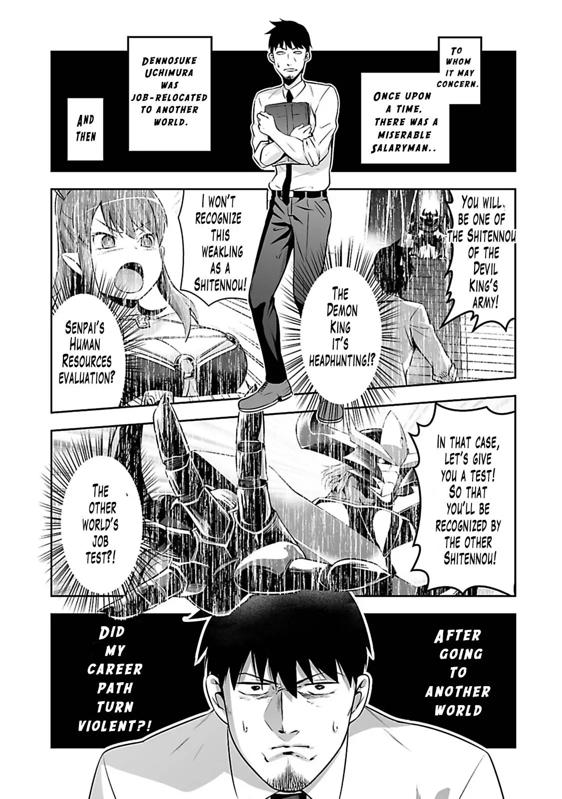 Salaryman Ga Isekai Ni Ittara Shitennou Ni Natta Hanashi - 2 page 3