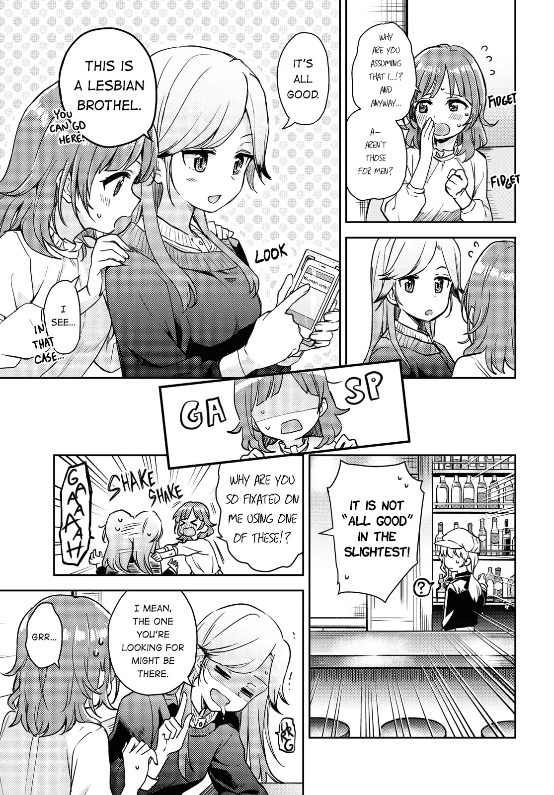 Asumi-Chan Is Interested In Lesbian Brothels! - 1 page 13