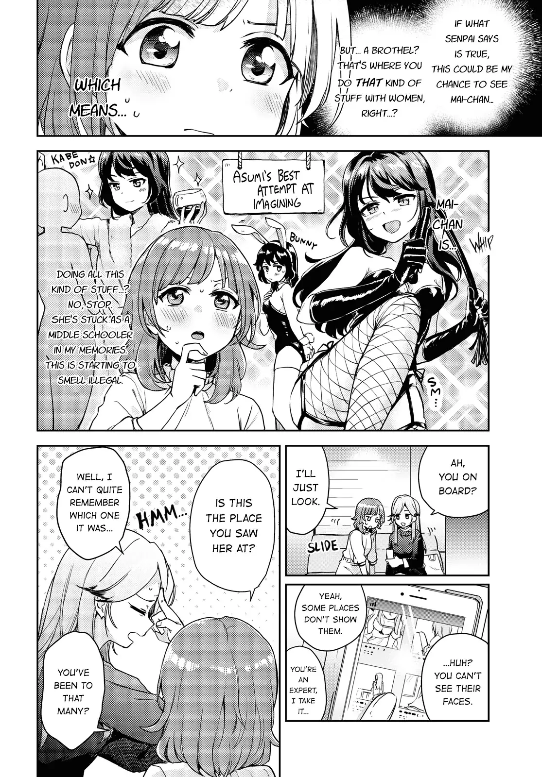 Asumi-Chan Is Interested In Lesbian Brothels! - 1 page 14