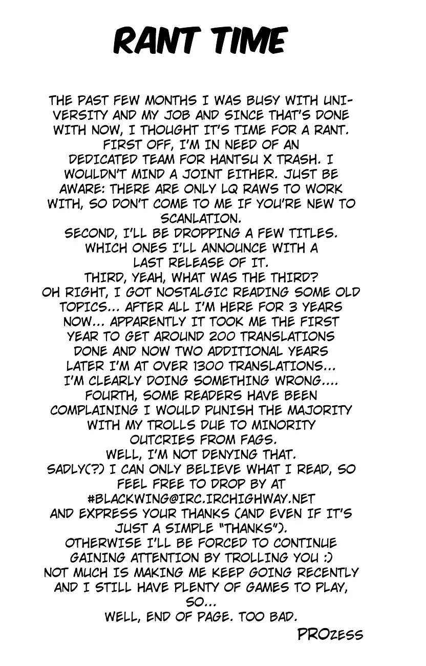 Hantsu X Trash - 3 page 3