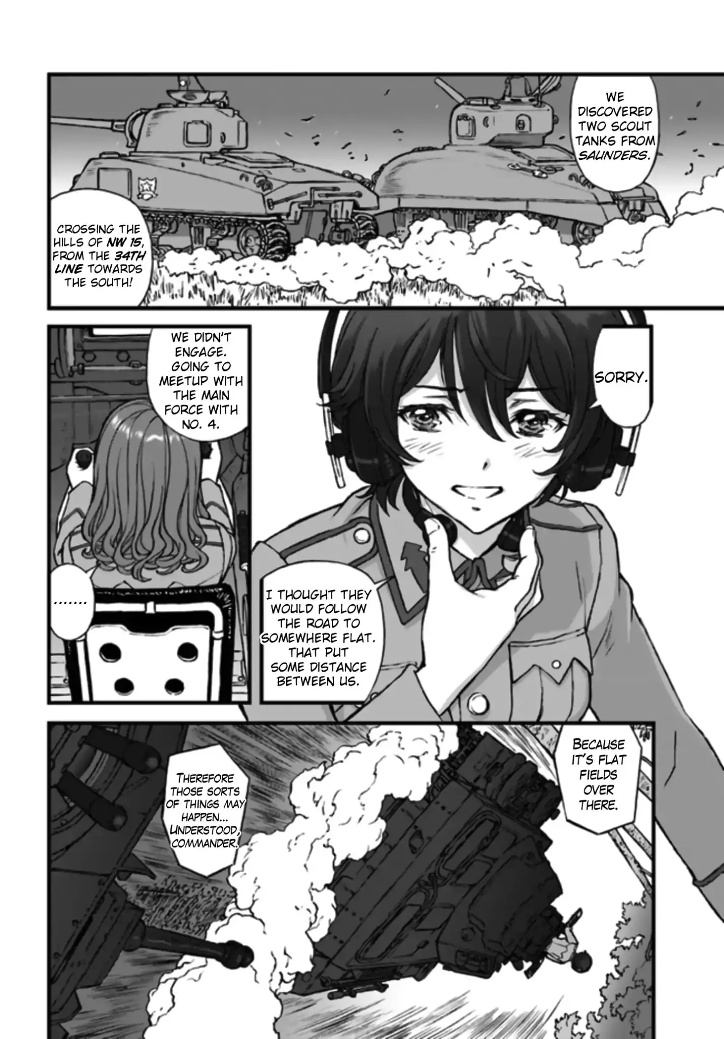 Girls Und Panzer - The Fir Tree And The Iron-Winged Witch - 1 page 11