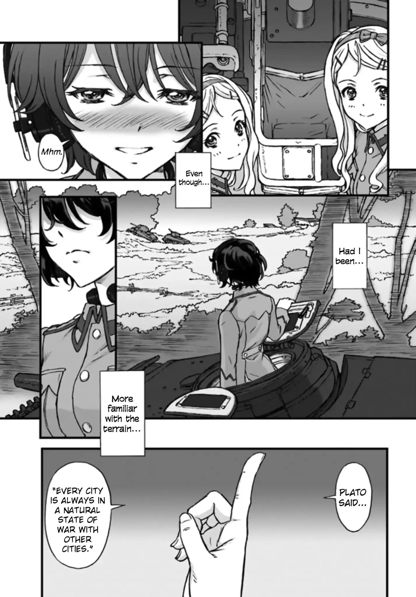 Girls Und Panzer - The Fir Tree And The Iron-Winged Witch - 1 page 14
