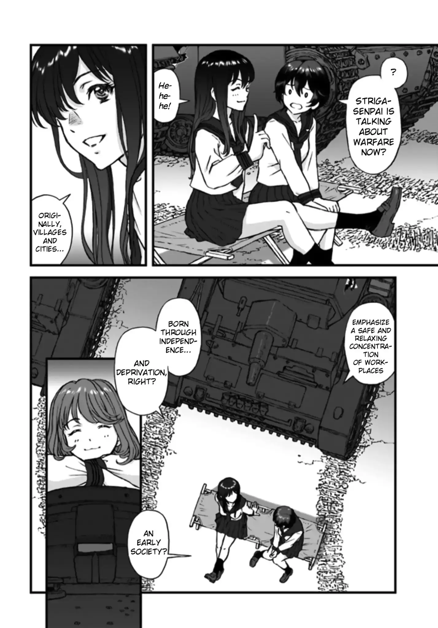 Girls Und Panzer - The Fir Tree And The Iron-Winged Witch - 1 page 15
