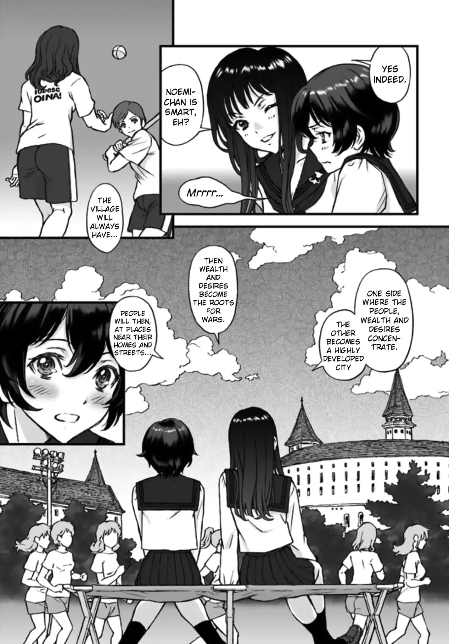 Girls Und Panzer - The Fir Tree And The Iron-Winged Witch - 1 page 2
