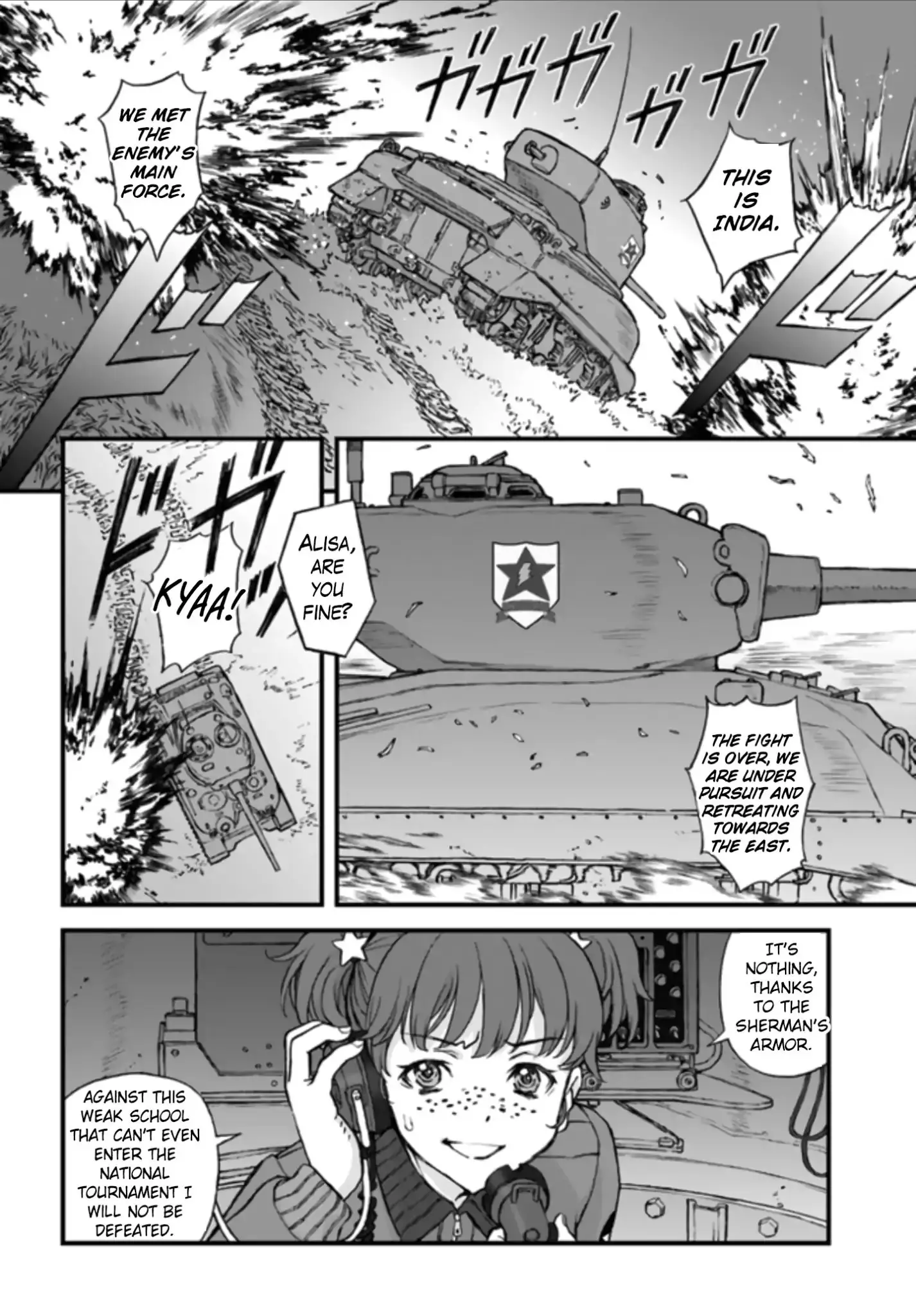 Girls Und Panzer - The Fir Tree And The Iron-Winged Witch - 2 page 14