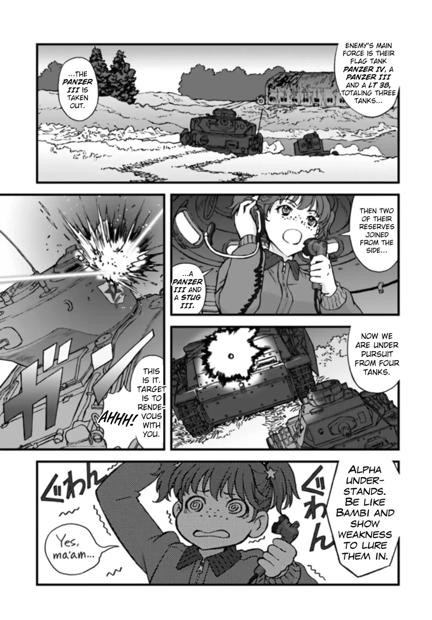Girls Und Panzer - The Fir Tree And The Iron-Winged Witch - 2 page 15