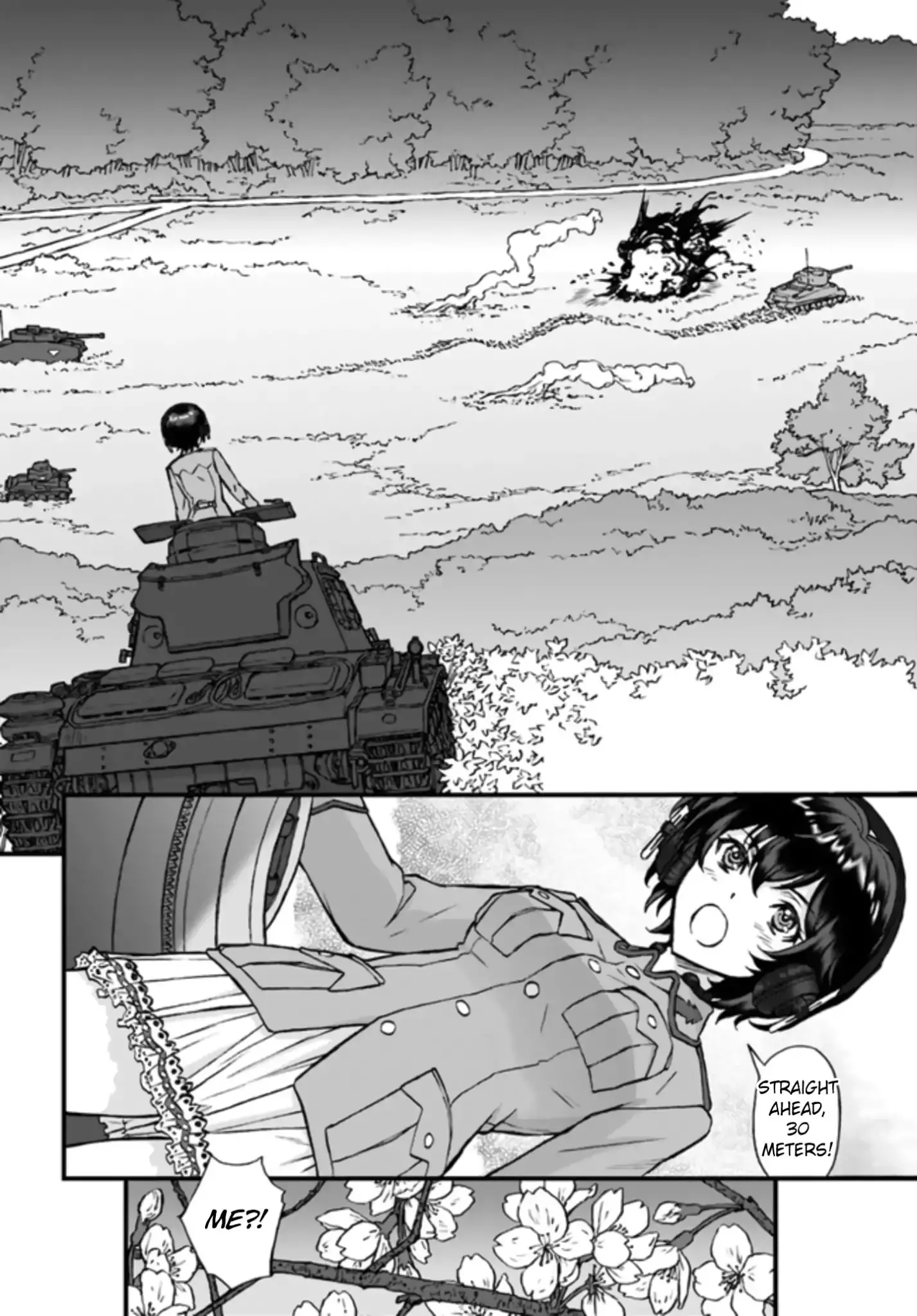 Girls Und Panzer - The Fir Tree And The Iron-Winged Witch - 2 page 8
