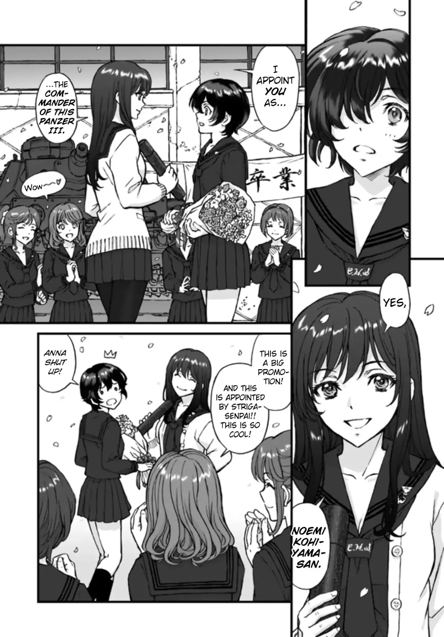 Girls Und Panzer - The Fir Tree And The Iron-Winged Witch - 2 page 9