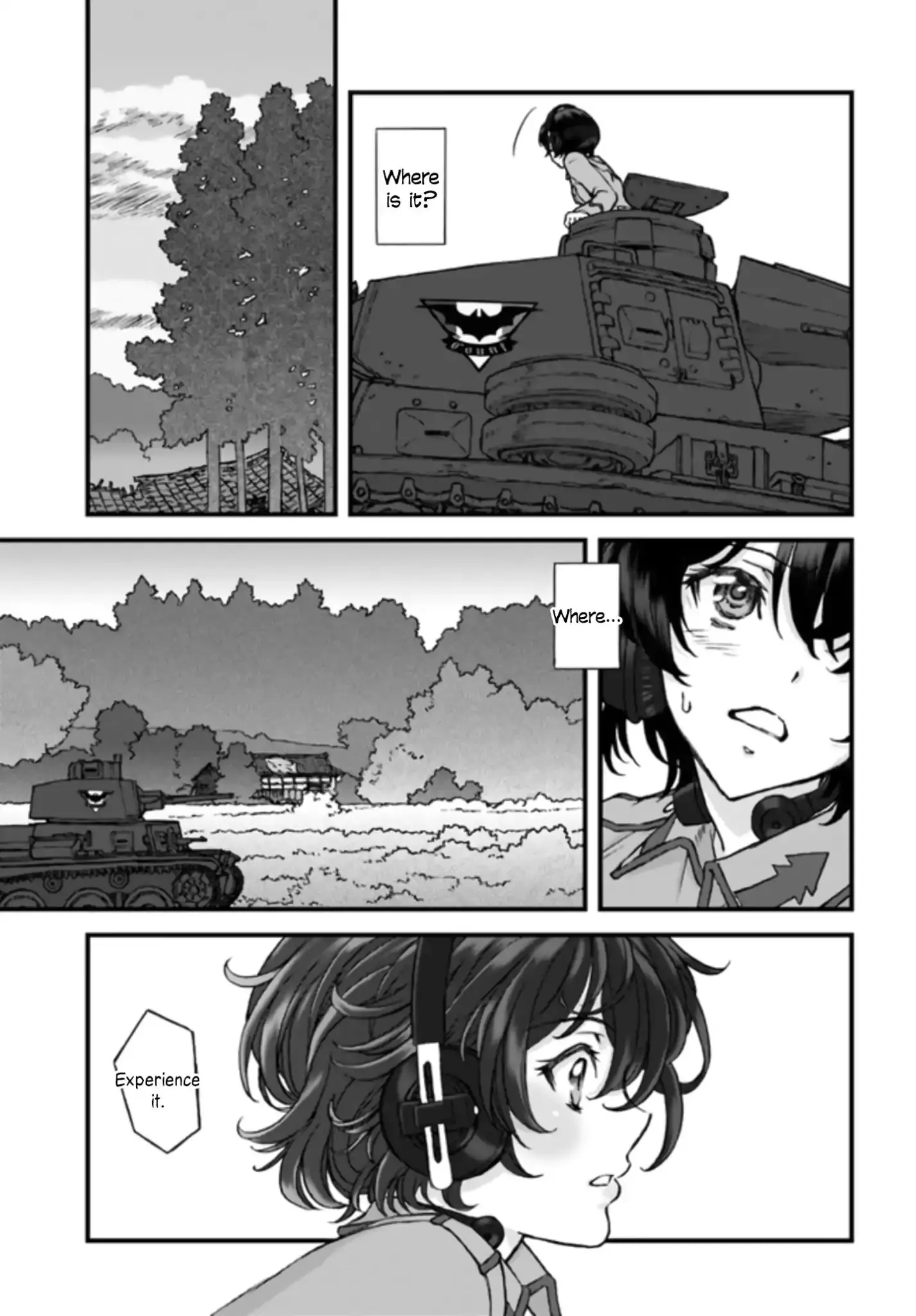 Girls Und Panzer - The Fir Tree And The Iron-Winged Witch - 3 page 14