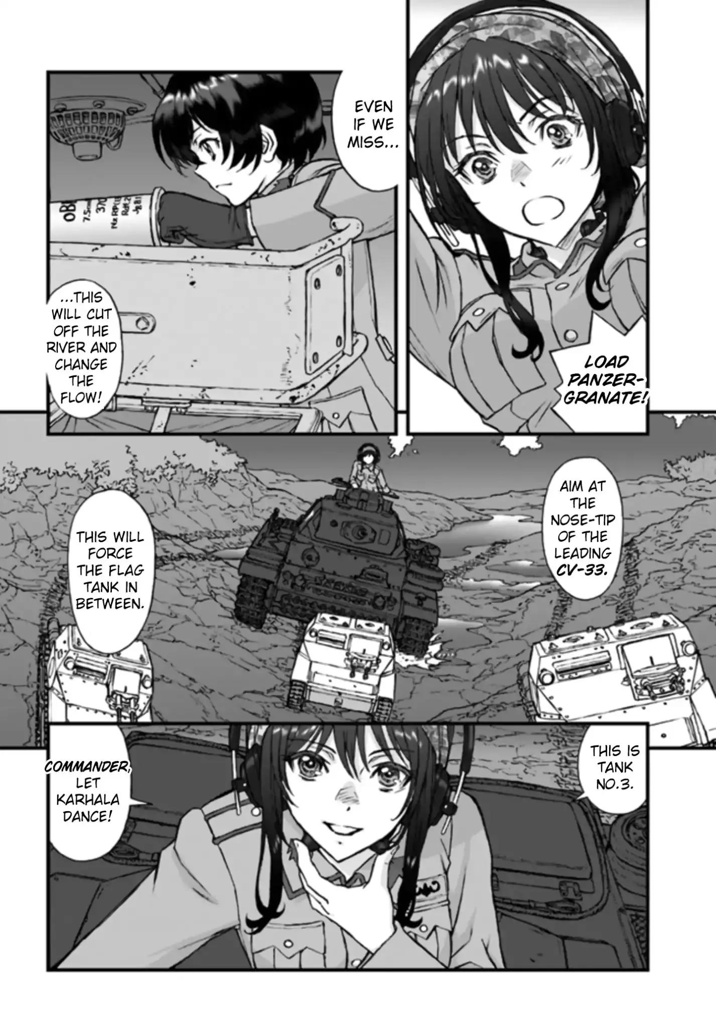 Girls Und Panzer - The Fir Tree And The Iron-Winged Witch - 3 page 3