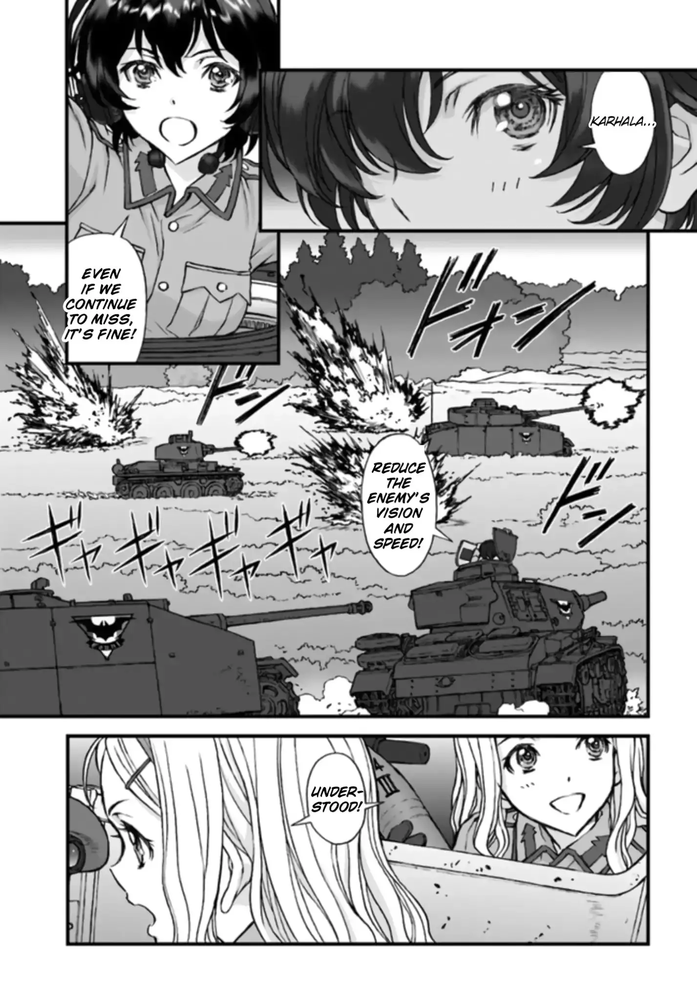 Girls Und Panzer - The Fir Tree And The Iron-Winged Witch - 3 page 4